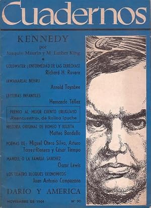 Imagen del vendedor de CUADERNOS. La Revista Mensual de Amrica Latina. N 90. Noviembre 1964 a la venta por Librera El Astillero