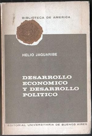 Desarrollo económico y desarrollo político.