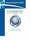 Seller image for INTERNATIONAL EDITION---E-commerce : Business, Technology, Society, 4th edition for sale by READINGON LLC