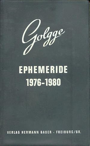 Golgge Ephemeride 1976-1980.