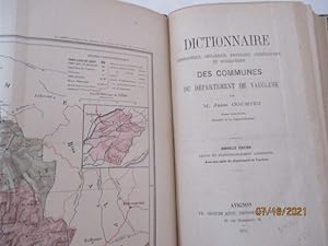 Dictionnaire géographique, géologique, historique, archéologique et biographique des communes du ...