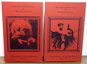 Seller image for WRITHING IN DARKNESS: A COLLECTION OF HORRIFIC VERSE - PART 1 AND PART 2 [SIGNED] for sale by RON RAMSWICK BOOKS, IOBA