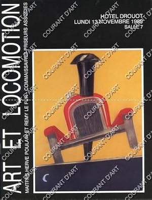 ART ET LOCOMOTION. MASCOTTES DE RADIATEUR. AUTOMOBILIA. [BROQUET. BIEGAS. BAZIN. HASSAL. COLIN. C...