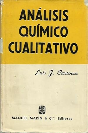 Seller image for ANLISIS QUMICO CUALITATIVO for sale by Libreria Rosela