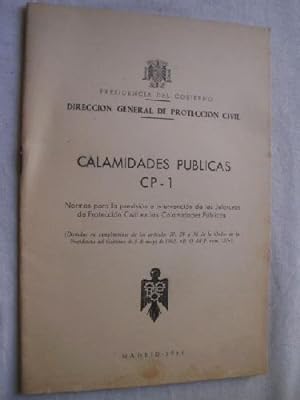 CALAMIDADES PÚBLICAS CP-1