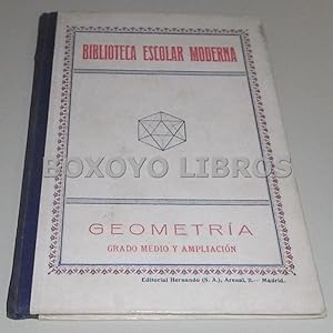 Seller image for Geometra. Grado medio y ampliacin for sale by Boxoyo Libros S.L.