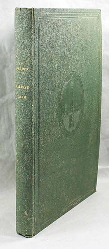 Phares et balises. Etat de l'éclairage et du balisage des côtes de France au 1er janvier 1876