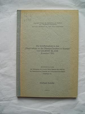 Die Schiffsmedizin in den "Observations on the Diseases Incident to Seamen" von Gilbert Blane (Lo...