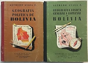 Two volumes. Geografia Politica de Bolivia & Geografia Fisica. General y Especial de Bolivia