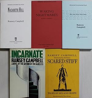Seller image for Five uncorrected proofs - Incarnate, the Last Voice They Hear, Nazareth Hill, Scared Stiff and Waking Nightmares for sale by Gaabooks