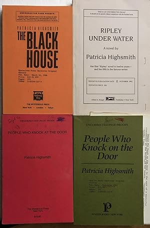 Seller image for Four Proofs. The Black House, People Who Knock at the Door, People Who Knock on the Door and Ripley Under Water for sale by Gaabooks