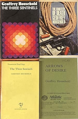 Seller image for Four books - Arrows of Desire, The Courtesy of Death, The Three Sentinels for sale by Gaabooks
