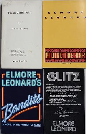 Four ARC's / Proofs - Bandits, Glitz, Riding the Rap and Double Dutch Treat