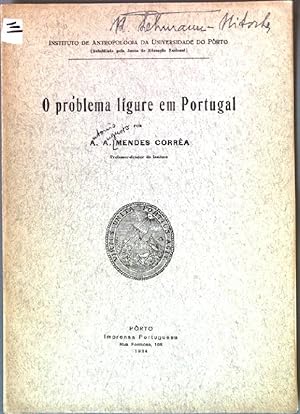 Bild des Verkufers fr O problema lgure em Portugal Instituto de Antropologia da Universidade do Prto zum Verkauf von books4less (Versandantiquariat Petra Gros GmbH & Co. KG)