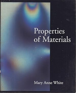 Bild des Verkufers fr Properties of Materials zum Verkauf von Jonathan Grobe Books