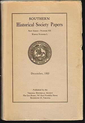 Imagen del vendedor de Proceedings of the First Confederate Congress, Fourth Session, 7 December 1863-18 February 1864 (Southern Historical Society Papers New Series Number XII, Whole Number L.) a la venta por Walkabout Books, ABAA