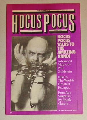 Hocus Pocus. the Magician's Magazine. Volume Two, Number Three; [Vol. 2, #3] 1980 (The Amazing Ra...