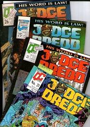 Bild des Verkufers fr Judge Dredd No. 21 & 22 & 25 & 26 zum Verkauf von Books Authors Titles