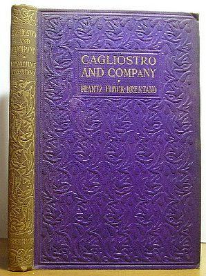 Cagliostro and Company. A Sequel to the Story of the Diamond Necklace, Translated by George Maidm...