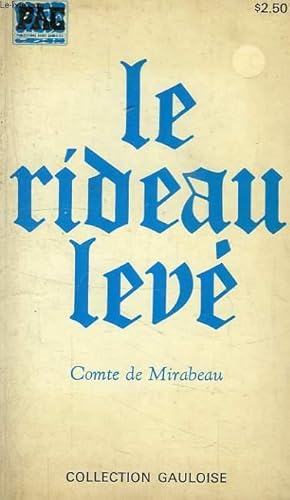 Image du vendeur pour LE RIDEAU LEVE, OU L'EDUCATION DE LAURE mis en vente par Le-Livre