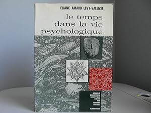 Imagen del vendedor de Le temps dans la vie psychologique a la venta por Bidonlivre