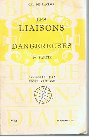 Seller image for Les liaisons dangereuses - 1re partie for sale by Joie de Livre