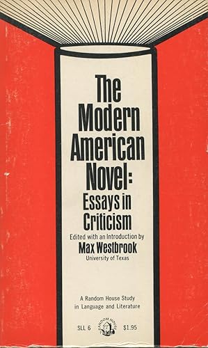 Seller image for The Modern American Novel: Essays In Criticism for sale by Kenneth A. Himber