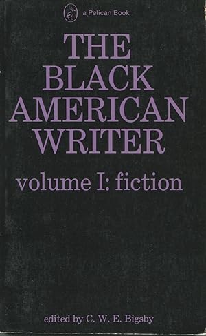 Seller image for The Black American Writer Vol. 1 for sale by Kenneth A. Himber