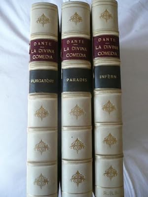 Imagen del vendedor de LA DIVINA COMEDIA. Traduida al Catal, en rima i prosa (3 vols.) a la venta por Reus, Paris, Londres