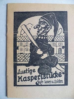 Seller image for Lustige Kasperlstcke zum Lesen und Spielen. for sale by Ostritzer Antiquariat