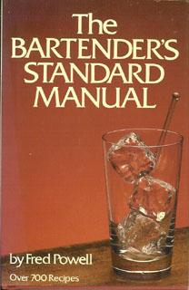 Bild des Verkufers fr The Bartender's Standard Manual zum Verkauf von Heritage Books