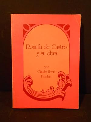 Seller image for Rosalia de Castro y su obra. for sale by Llibreria Antiquria Casals