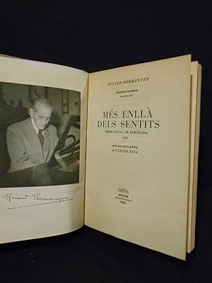 Imagen del vendedor de Mes enlla dels sentits. a la venta por Llibreria Antiquria Casals