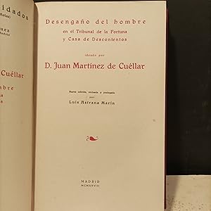 Immagine del venditore per Desengao del hombre en el tribunal de la fortuna y casa de descontentos. venduto da Llibreria Antiquria Casals