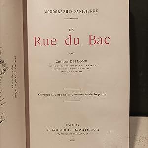 Seller image for La Rue du Bac. for sale by Llibreria Antiquria Casals