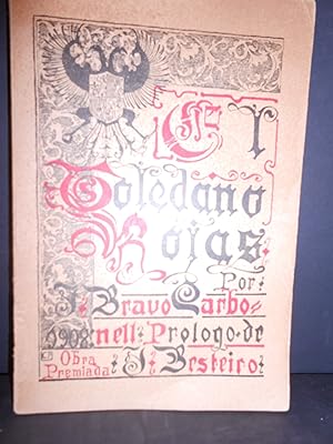 Imagen del vendedor de El Toledano Rojas. a la venta por Llibreria Antiquria Casals