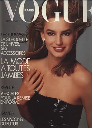 VOGUE, Paris, Octobre 1987. Decouvrez: La Silhouette de l Hiver, ses accessoires. La Mode a toute...