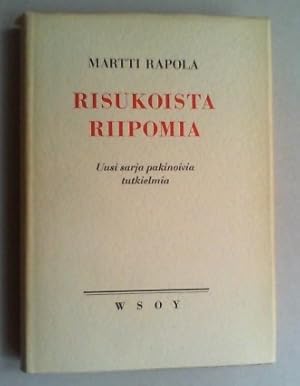 Imagen del vendedor de Risukoista riipomia. Uusi sarja pakinoivia tutkielmia. a la venta por Antiquariat Sander