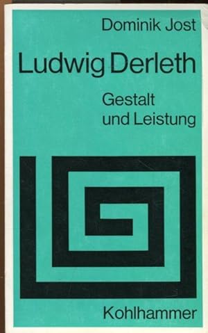 Imagen del vendedor de Ludwig Derleth. Gestalt und Leistung. a la venta por Antiquariat am Flughafen