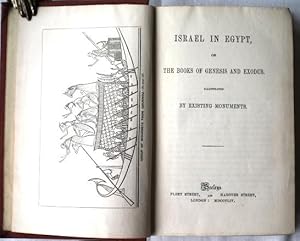 Bild des Verkufers fr Israel in Egypt, Or the Book of Genesis and Exodus. Illustrated by Existing Monuments. zum Verkauf von Patrick Pollak Rare Books ABA ILAB