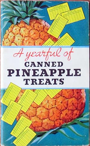A Yearful of Canned Pineapple Treats. Vintage Ephemera.
