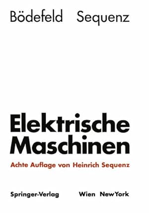 Bild des Verkufers fr Elektrische Maschinen : Eine Einfhrung in die Grundlagen zum Verkauf von AHA-BUCH GmbH