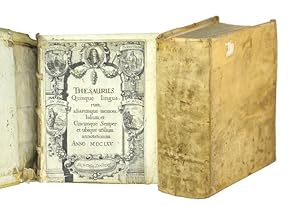 Thesaurus quinque germanicae, latinae, hispanicae, gallicae et italicae linguarum fundamentalis, ...