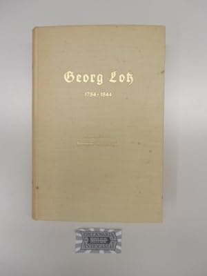 Bild des Verkufers fr Georg Lotz 1784-1844. Aus ddem literarischen Leben des hamburgischen Biedermeier. zum Verkauf von Druckwaren Antiquariat