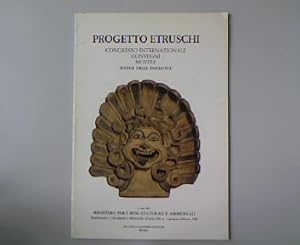 Bild des Verkufers fr Progetto Etruschi. Congresso Internazionale Convegni Mostre. Sintesi delle Iniziative. zum Verkauf von Antiquariat Bookfarm