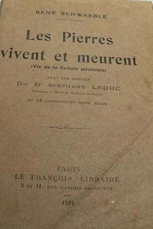 LES PIERRES VIVENT ET MEURENT Vie De La Cellule Minérale