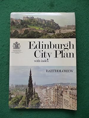 Imagen del vendedor de Edinburgh City Plan With Index a la venta por Shelley's Books