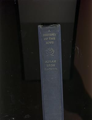 Imagen del vendedor de A History of the Jews a la venta por Richard Lemay