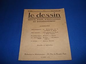 Le Dessin Revue d'Art d'Education et d'Enseignement. N°3 Août-Sept