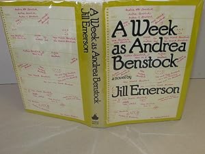 Imagen del vendedor de Week as Andrea Benstock a la venta por Amber Unicorn Books